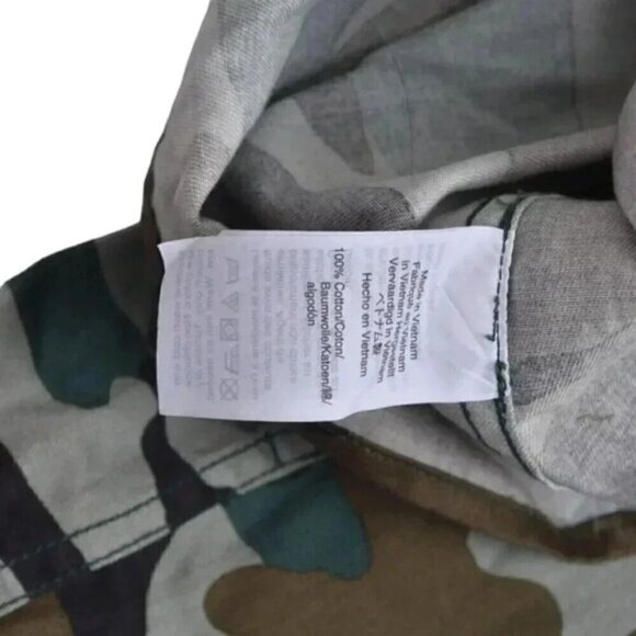 J.Crew Mercantile Camo Utility Shacket Green Brown Size Small - Picture 12 of 16